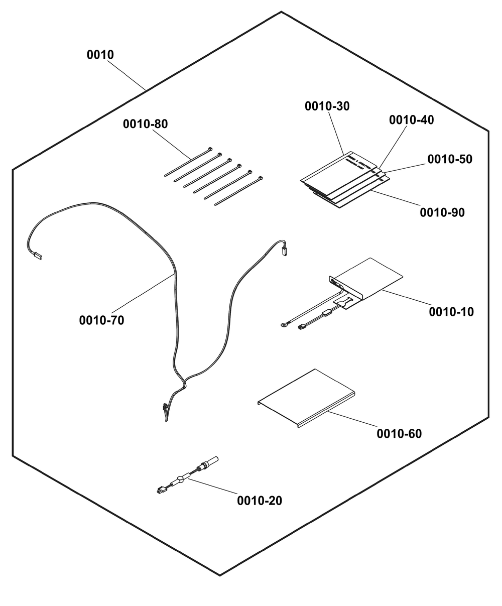 Cold Weather Kit Diagram and Parts List for 6567-00  Briggs and Stratton Generator